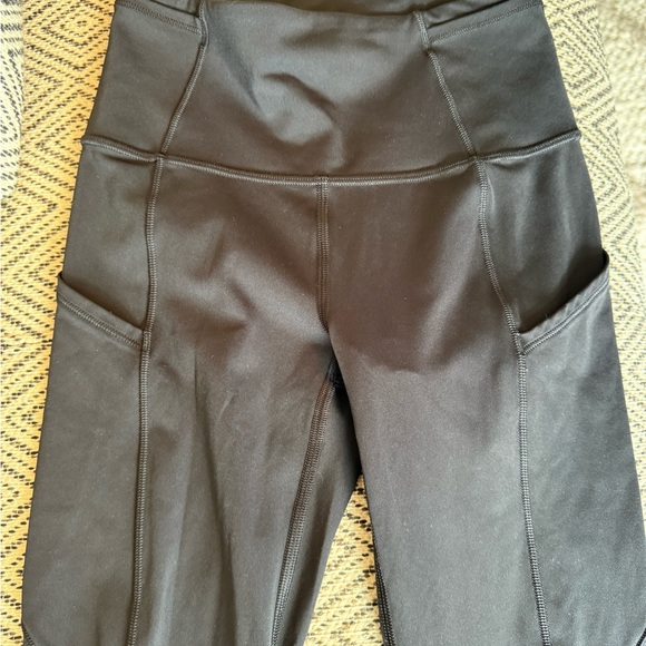 Lululemon Black High-Waisted Wunder Under 23” Leggings - Picture 7 of 13